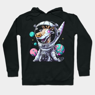 Giraffe and The Galaxy Hoodie